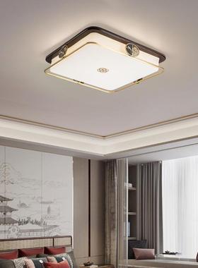 新中式吸风顶灯VPA室圆卧灯全铜实木现代简约大气中国过道走廊形