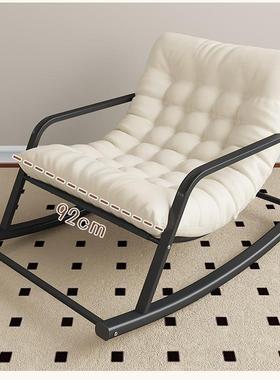 客厅摇轻奢摇椅椅躺大人阳台家用休闲椅OKC子可叠午休懒人沙发摇