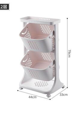 厨房蔬置物架大号菜果收水带纳筐多层轮果Y1AMfH4b蔬整理架家用菜