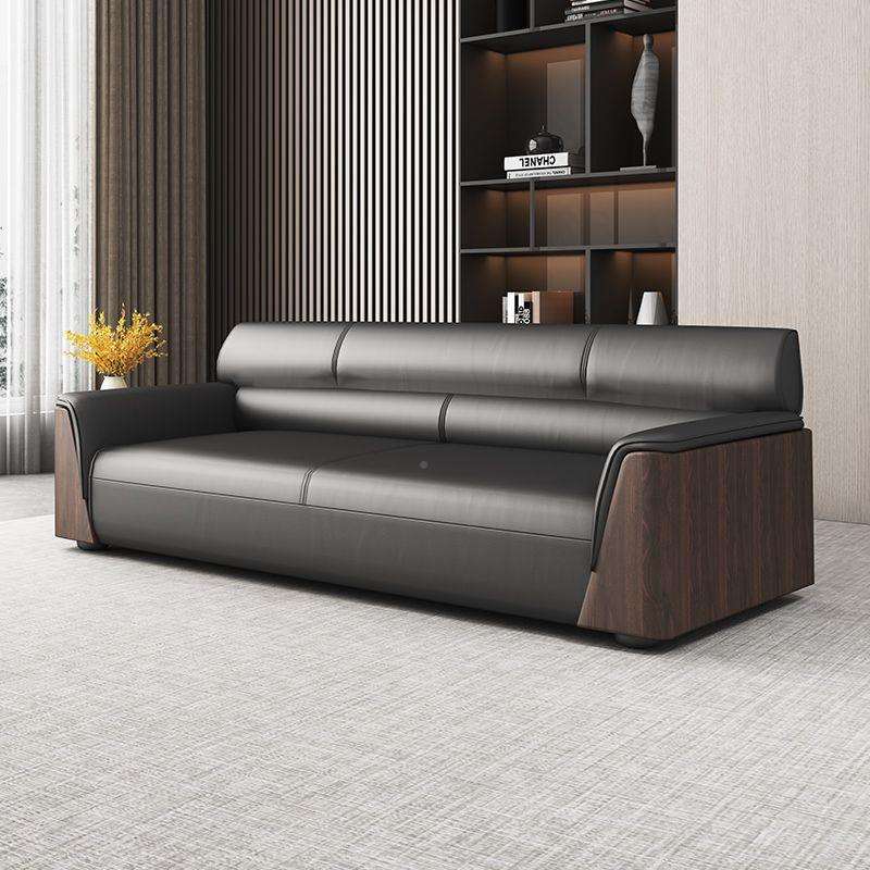 办公室无品牌/沙茶发商务接待大会客区谈简约厅现代轻洽奢几组合