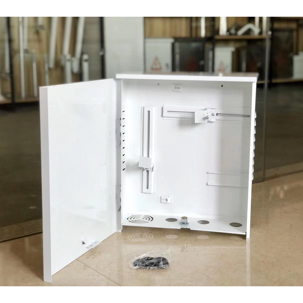 室内外网络监控O0智能设备箱38款PE供电900A设备交换机防水箱户外