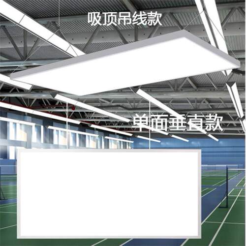 内室led羽毛球场灯球120台15790W1220W侧装单面双面防眩节能照明