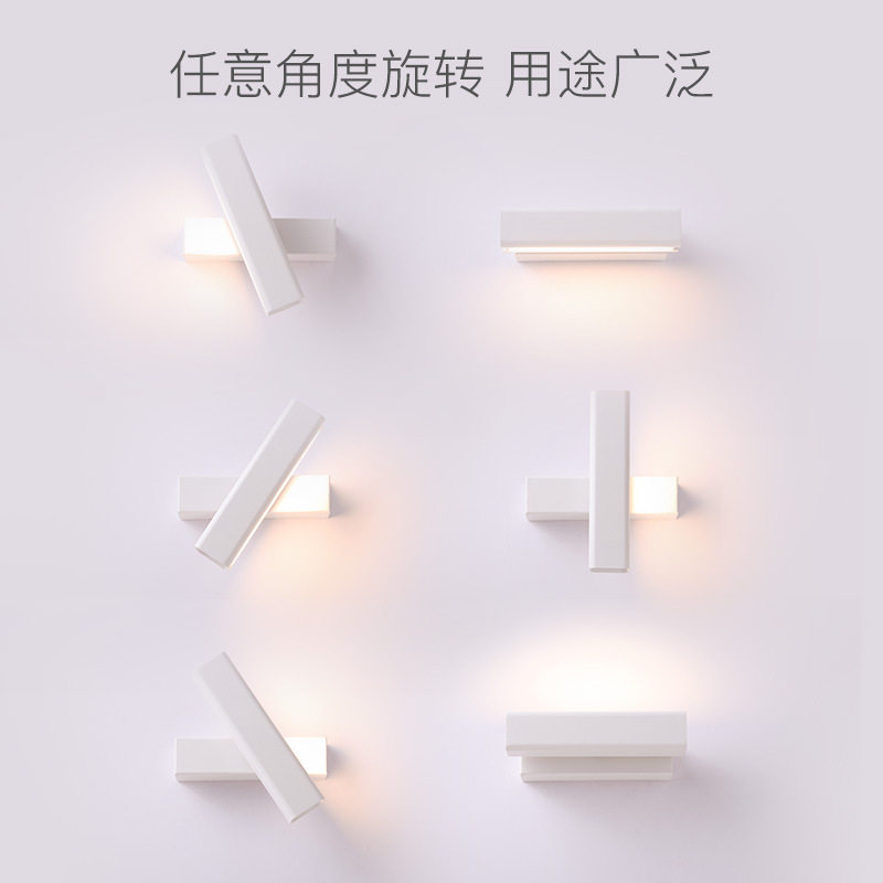 工程壁灯床头卧室过道装饰亚马逊出口阅读床头灯创意壁挂品质室内