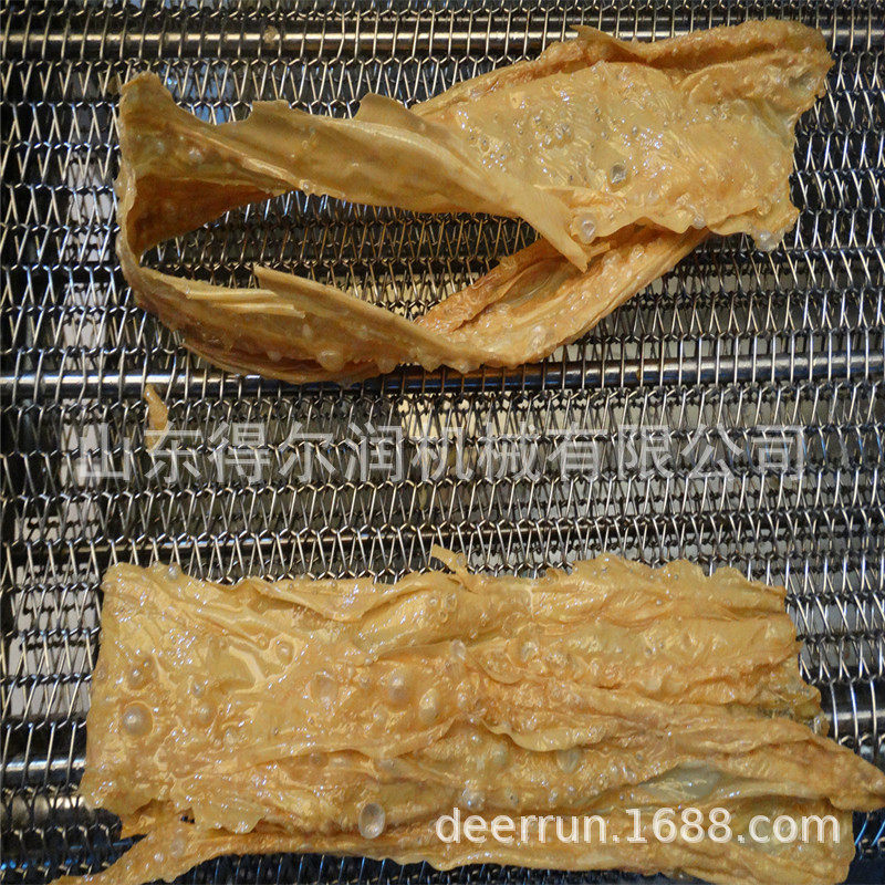 4500型桂平腐竹油炸机 小型兰花干油炸生产线 电加热 自动控温