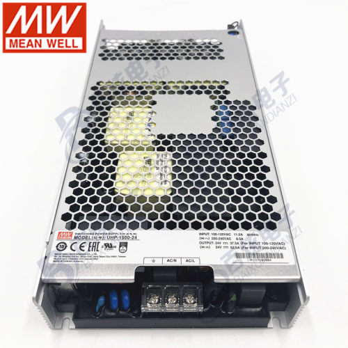 台湾明纬UHP-1500-24/48V 1500W薄型带PFC功能开关电源