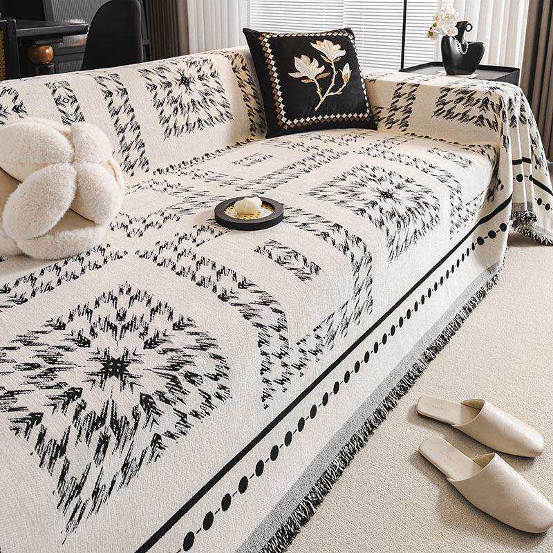 2026新款雪尼尔沙发巾简约全盖毯坐垫子轻奢沙发盖布套罩四季通用