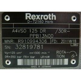 Rexroth轴向柱塞泵A4VSO125EO2/30R-VZB13N00原装