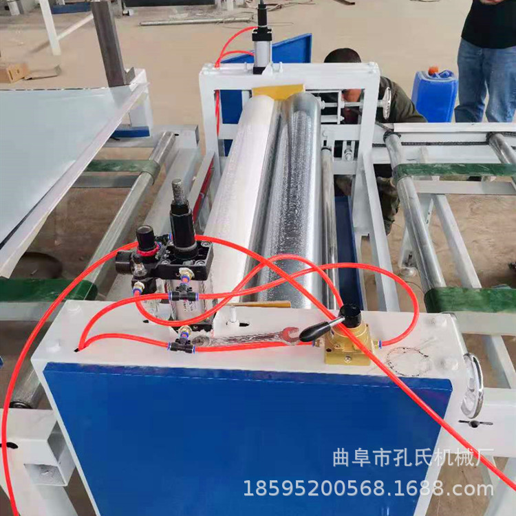 木工板材UV胶滚胶机正逆辊