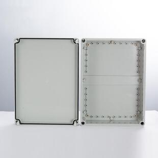 380*280*130mm大塑料螺钉型防水盒电气仪表按钮接线盒端子密封箱