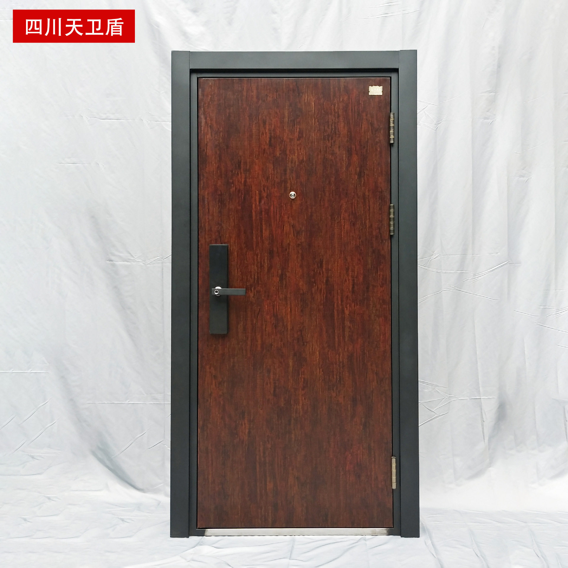 订置甲级防盗门现代简约防撬乙级A级青春指纹锁工厂销入户安全门