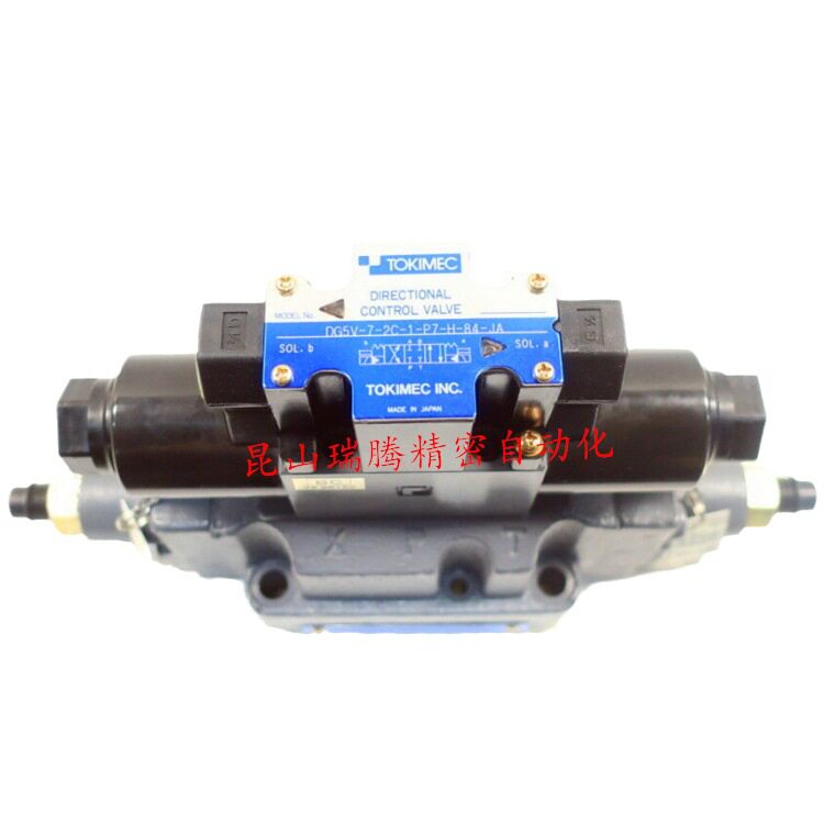 TOKIMEC电液换向磁阀DG5V-7-2C-1-P7-H-84-JA带行程调节功能