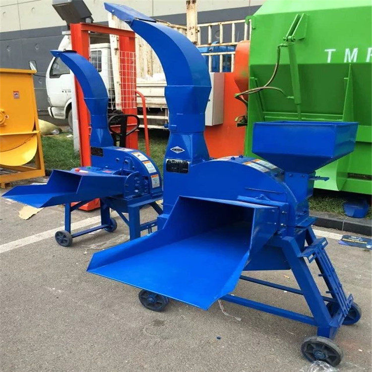 全自动家用小型铡草机鸡鸭鹅碎草机多功能养殖铡草揉丝一体机