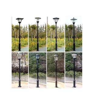 庭院灯杆2.6米3米3.5米4米5米6米公园广场景观灯户外太阳能路灯杆