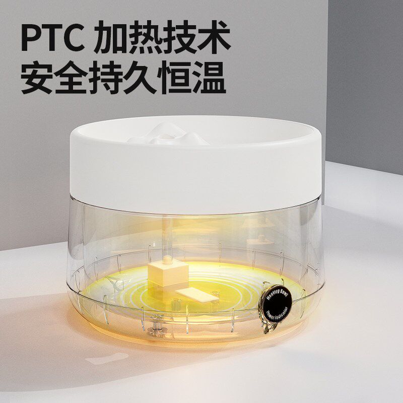 恒温猫咪饮水机冬季自动循环加热宠物饮食喂水器狗U狗喝水器猫水