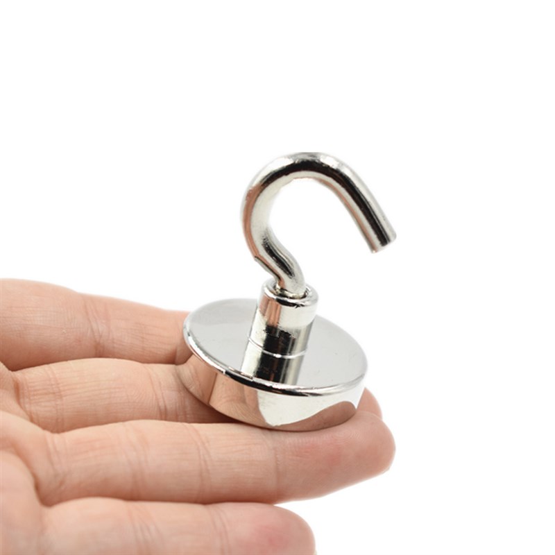强力磁铁挂钩圆l形钕铁硼高性能强磁超强吸铁石挂钩磁王