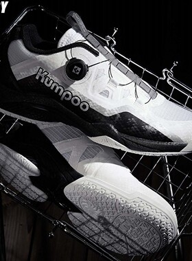 Bossy四季专业训练比赛羽毛球鞋男款耐磨防滑网球鞋减震运动鞋男