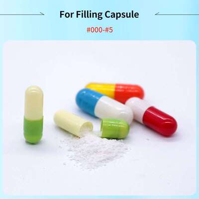 Empty hard gelatine capsule filling machine capsule filler
