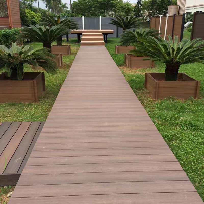 工厂 户外塑木地板防水防滑防晒阳台露台景观用pe共挤木塑板,基础建材,塑木,淘宝优惠券,粉丝福利购,淘宝优惠卷