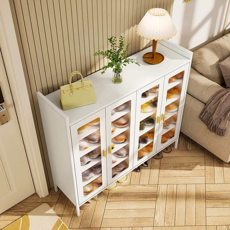 三箭家用鞋柜钢制防尘入户门口玄关柜大容量室内多层带锁铁鞋架子,收纳整理,鞋柜,淘宝优惠券,粉丝福利购,淘宝优惠卷