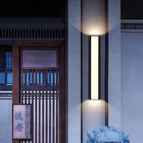 户外壁灯防水现代简约别墅室外庭院围墙阳台大门口柱子外墙灯
