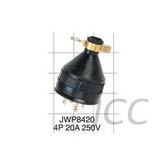 台湾健全电工JCC引挂式橡胶插头JWP8420