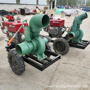 想要农田灌溉 排水排涝柴油6寸抽水泵 工程上