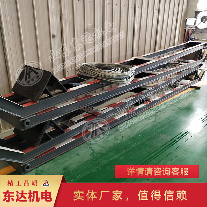 矿用吊梁挡车装置 煤矿斜巷防溜车矿用一坡三挡防跑车装置
