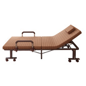 bed 欧莱特曼免安装 折叠床办公室午休午睡Folding 加厚床垫单双人