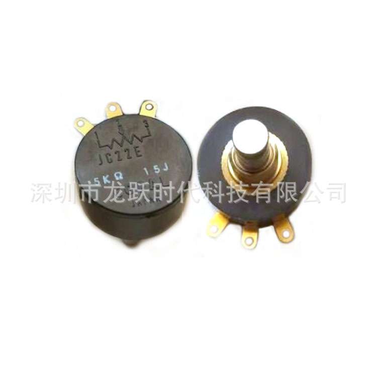 全新日本NIDEC COPAL导电塑料电位器JC22S 1K2K5K10K 0.5% JAPAN