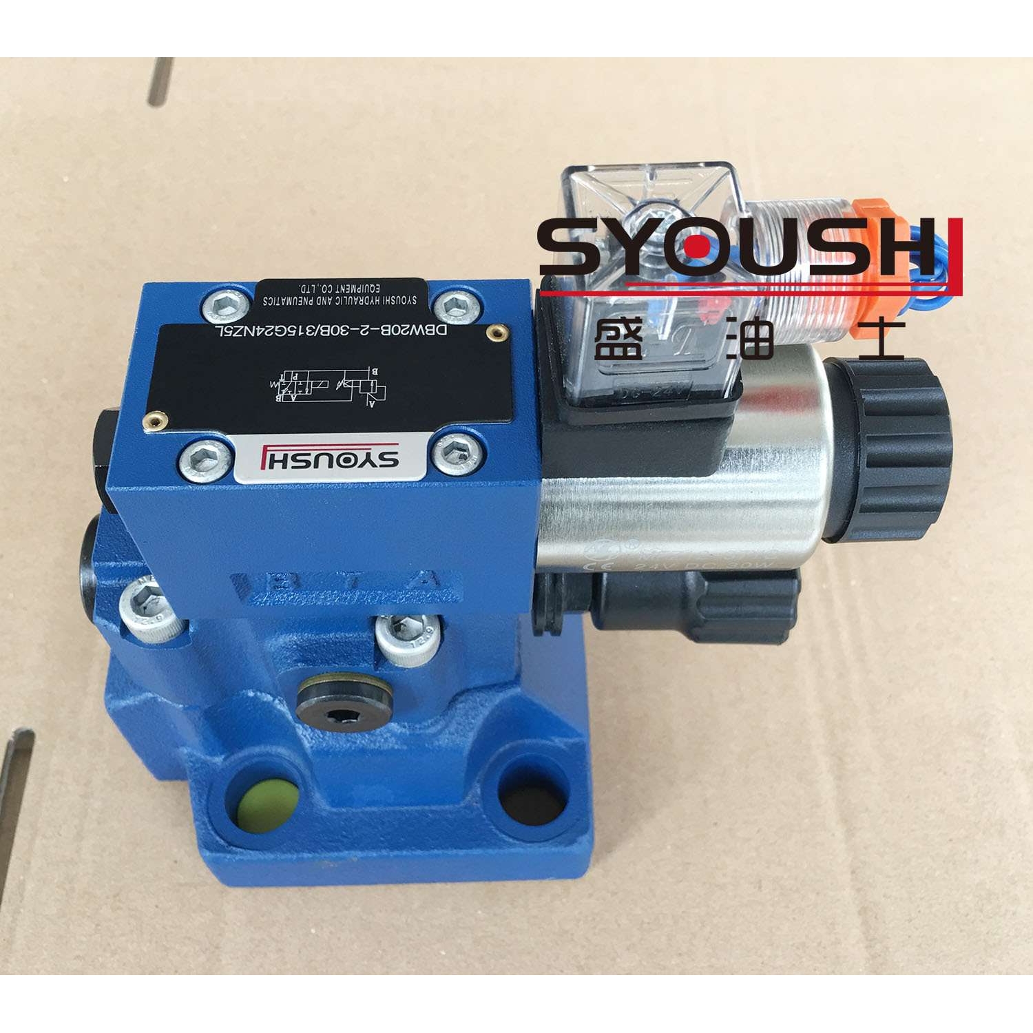 电磁溢流阀DBW20A-1-30B/315G24NZ4 DBW20A-2-30/315UG24NZ4