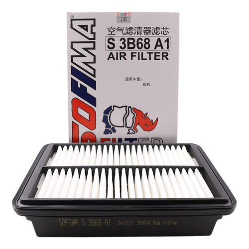 索菲玛滤清器S3B68A1空气滤芯格适用起亚K3现代菲斯塔伊兰特领动