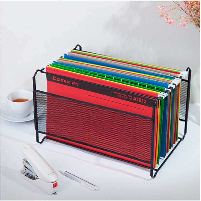 齐心吊挂夹A4挂快劳文件架夹A1815 挂快劳架办公用品