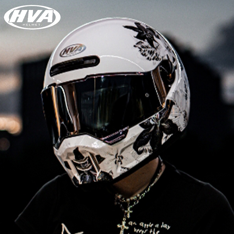 HVA官方旗舰店HVA复古头盔二代