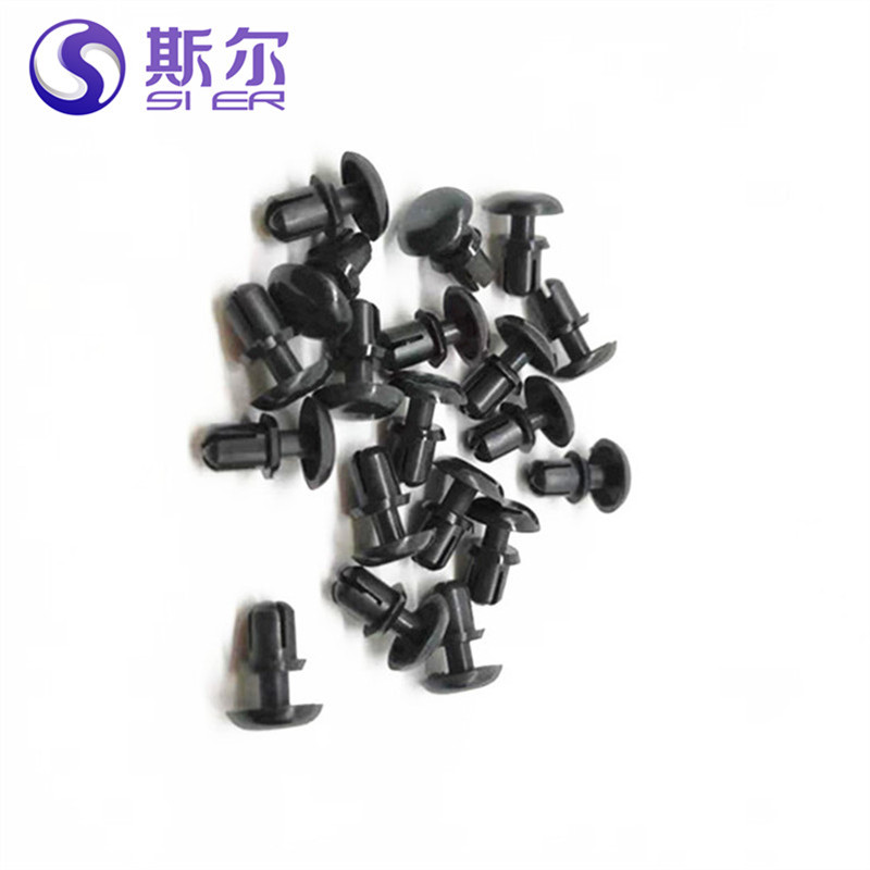 尼龙铆钉按压式塑料卡扣R型塑胶子母铆钉PC板固定膨胀铆钉R3R35R4