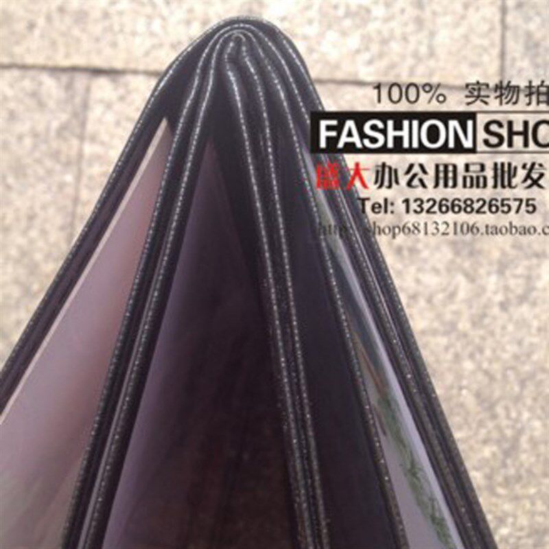 高档透明西式透明菜单本14页28面西餐菜单透明菜谱本酒水单点餐本