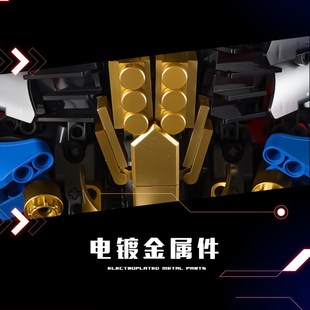 K盒子V5006巨型机甲积木地狱级高难度拼装玩具男孩新年送男友礼物