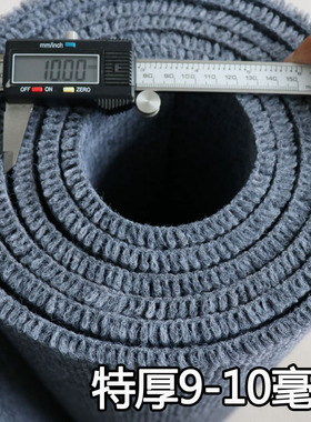 灰色特厚10毫米商用满铺办公室地毯大面积卧R室房间客厅全铺家用