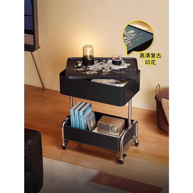 沙发边几卧室可移动床边桌客厅茶几小桌子阳台置物架升降电脑桌,住宅家具,移动边几/推车,淘宝优惠券,粉丝福利购,淘宝优惠卷