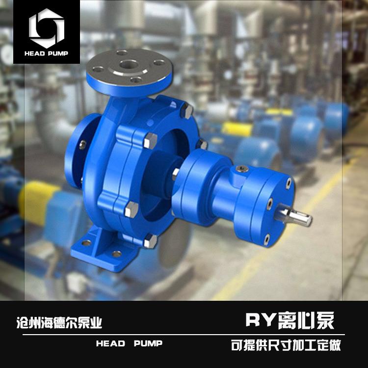 泊头油泵 高温泵 RY20-20-125高温导热油离心泵 高温化工泵耐高温
