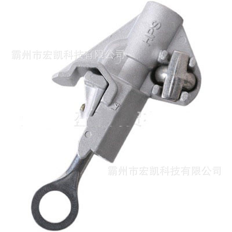 AH-4GP铝合金马蹄线夹带电作业10kv喉头线夹不停电跳线引流线夹