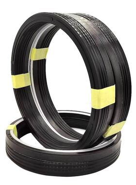 黑色PSE组合油封115*130*21.5 橡胶加布材质 三件套