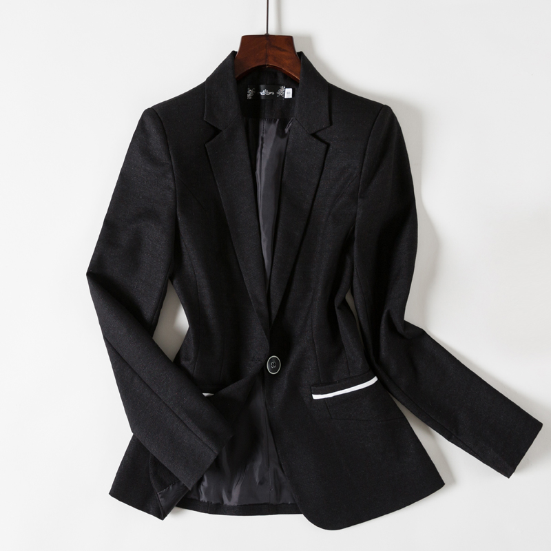 小西装外套女2021春秋s季韩版修身显瘦百搭短款小个子休闲西服上