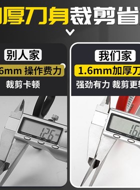 特大号剪刀家用小号大剪子小型办公p用便携式不锈钢剪纸刀儿童厨