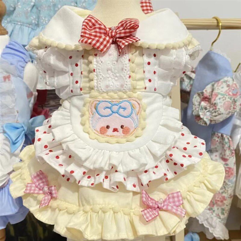 狗狗猫咪衣服宠物公主裙A子泰迪马尔济斯小型犬春夏