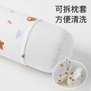 婴儿糖果a安抚枕新生儿防惊跳宝宝躺枕侧睡神器婴幼儿长条荞麦枕