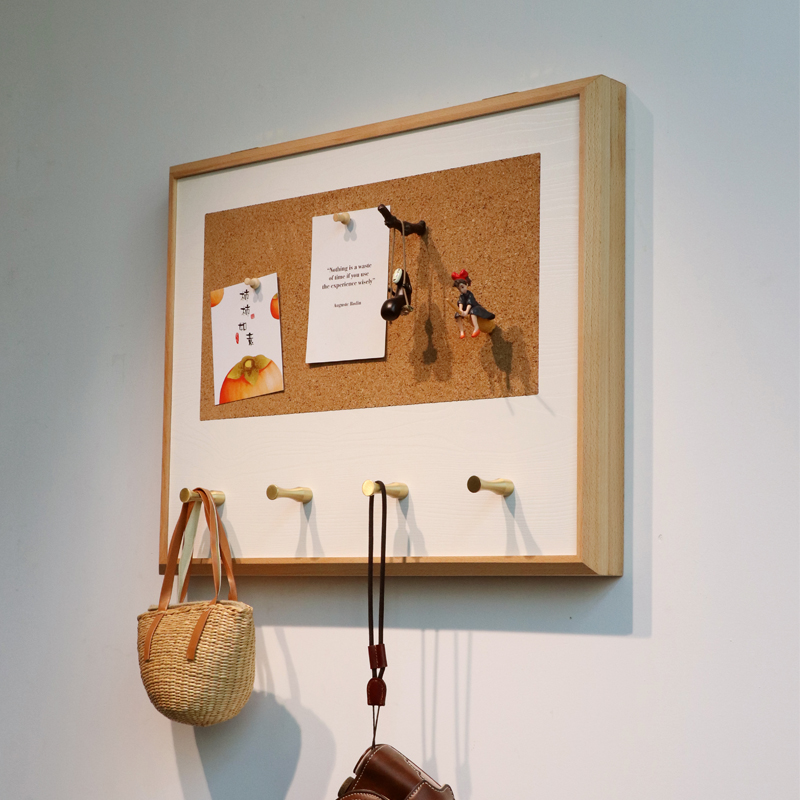 电表箱装饰e画配电箱遮挡盖板带挂钩创意电闸盒软木板玄关总闸盒