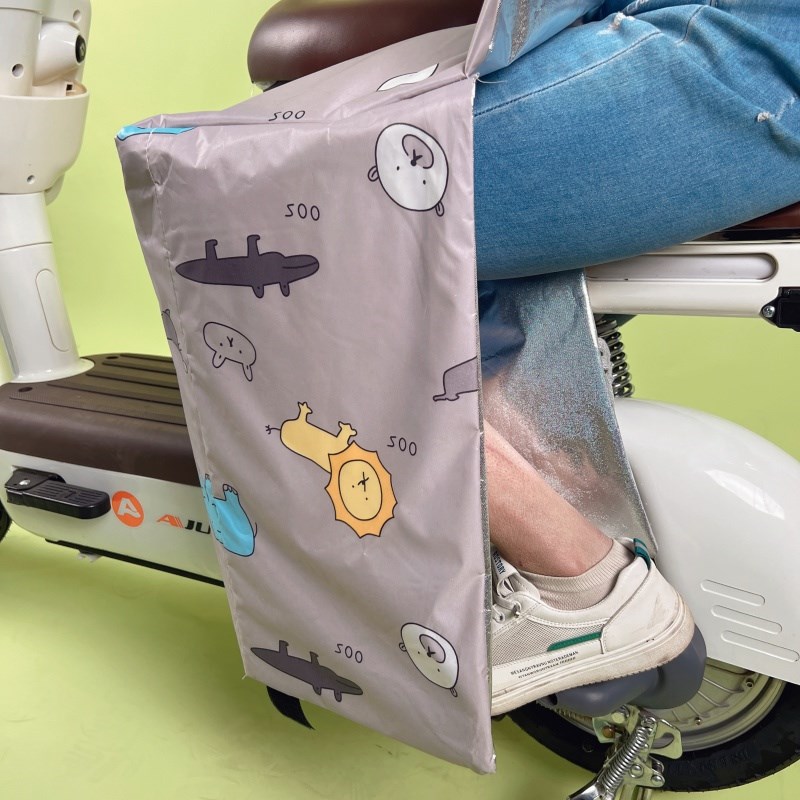 电动车后座挡风被夏季儿童成人防晒遮阳I护腿膝春秋隔热薄款亲子