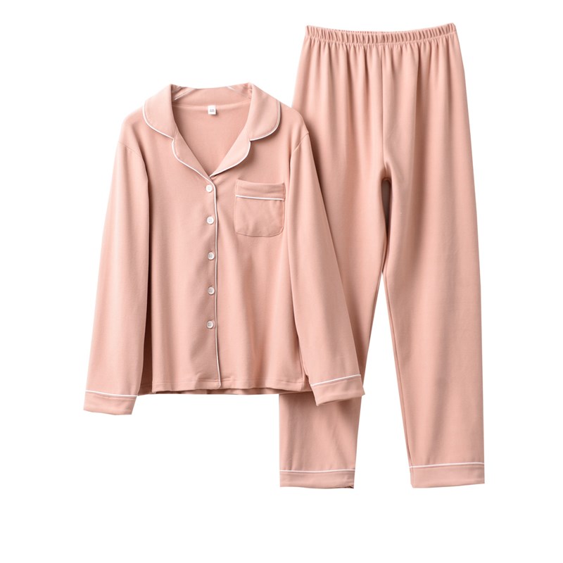 情侣款家居服套装 男士女士牙签绒睡衣睡裤 保暖U起居服 秋冬款