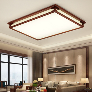 新中式 书房灯办公室超亮房间主卧室灯儿童房灯客厅吸顶灯简约