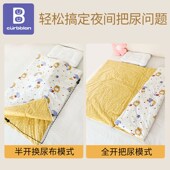 通用夏季 儿童睡袋春夏薄款 婴儿被子两用宝宝春秋防踢被子神器四季
